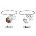 CBA103149 - Personalized Photo Bracelet Stainless Steel