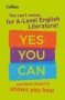 You Canat Revise For A Level English Literature Yes You Can And Mark Roberts Shows You How - For The 2023 Exams   Paperback
