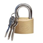 Padlock Tri-brass NO265 50MM