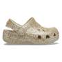 Crocs Littles Chunky Glitter Crib Clog - Sandstone / C2C3