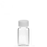 10ML Clear Glass Vial 13 Neck With Screw Cap - White 13 415