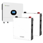 6KW Growatt Inverter & 2 X 5KW Dyness Lithium Batteries