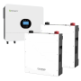 6KW Growatt Inverter & 2 X 5KW Dyness Lithium Batteries