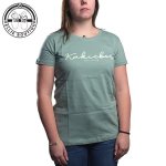 Ladies Classic Fit Scribble Tee - Fatique - 3XL