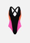 Puma Swim Women Plunge Swimsuit - Black Combo
