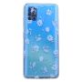 High Quality Blue Daisies Print Phone Case For Samsung A51 - Transparent