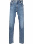 Diesel Mens 1979 Sleenker L.32 Jeans In Denim Blue - Denim Blue 38