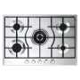 ELBA Elio Light 70CM Stainless Steel 5 Burner Gas Hob - ELIO75-545L