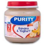 Purity Second Foods Yoghurt 125ML - From 7 Months - Banana