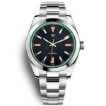 Pagani Design 1733 Men's Automatic Mechanical Watches Japan NH35A Movement Green Synthetic Sapphire Lightning Pointer 100M Water