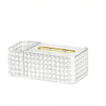 Clear Tissue Box Dispenser For Napkins YL-461