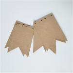 Flag Bunting Wood 6'S