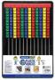 Kids Plastic Flat Board Abacus 120 Beads- Ideal For School Learners Helps Develop Mathematical Skills Numeracy Counting Fine Motor Skills Retail Packaging No