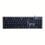 Bermuda Blue-ice LED BACKLIT|150CM CABLE|104 Key|mechanical Keyboard - Black