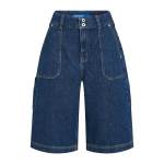 Denim Bermuda Shorts -stone Blue