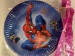 Spiderman Side Plates