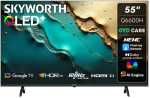 Google 55Q6600H Skyworth 55" Qled LED Tv 3840 X 2160 Resolution HDMI USB Bluetooth
