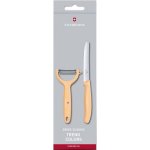 Swiss Victorinox Classic Trend Colours Paring Knife Set With Tomato And Kiwi Peeler 2 Piece