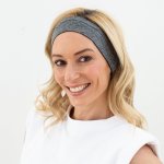 Silicone Non-slip Head Band - Grey