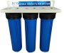 Eco Water Filter 3-STAGE Whole House Big Blue System 20 Inch