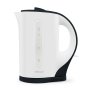 Mellerware - Plastic White & Black Cordless Kettle 1.7L 2200W Tugela