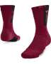 Unisex Ua Playmaker Project Rock Crew Socks - League Red / Md