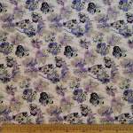 100% Tton PRINTED-10 Poppies
