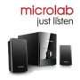 Microlab M500U 2.1CH Sub Spk W/usb+sd-bk