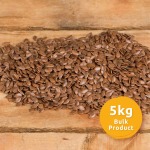 Linseed Flaxseed 5KG Bulk Unpacked Choice Grade