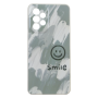 High Quality Smile Face Print Phone Case For Samsung Galaxy A33 - Green