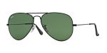 Ray-ban RB3025 Large Metal Aviator Sunglasses 58 Mm Black Size 58 Mm