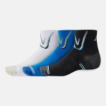 New Balance Impact Run Ankle Sock 3PK - Assorted Colors 1 - Large