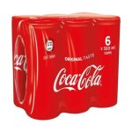 Coca-cola Regular Can 300ML X 6