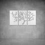 Three Tree Wall Art - 2000 X 1000 X 20 Indoor / Rust Coat / No