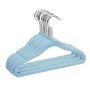 Beano 35CM Velvet Baby And Kids Hangers Blue - 20 Pack