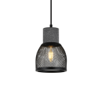 Midnight Mesh Dome Pendant Light