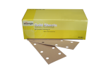 Sunlight 64916 Sunmight 8-HOLE Velcro Gold File Sheet 70MM X 198MM 400 Grit - 100PC Pack