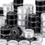 Set Of Sewing Machine Bobbins - 5/10/20/30 Pack Durable Threads In Black & White For Crafting And Sewing Projects