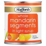 Staffords Mandarins In Syrup 312G