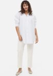 Mama Straight Ankle Jeans - White