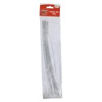 Metallic Wire Silver 30 Piece