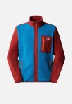 M Yumiori Full Zip - Adriatic Blue & Iron Red