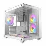 Syntech Antec CX800 Elite Atx Micro-atx Itx Rgb Mid-tower Dual Chamber Gaming Chassis - White