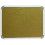 Parrot Info Board Aluminium Frame Beige Felt 1500 X 1200MM
