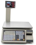 40KG Professional Digital Price Computing Retail Scale With Programmable Keypad Pole Display Stainless Steel Platform DB9 Serial