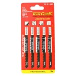 Tork Craft Jigsaw Blades For Wood 6-TPI 4MM U-sank