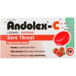 Andolex-C Lozenges Raspberry 16 Lozenges