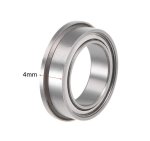 Bearing Steel Flanged 10X15X4MM Each