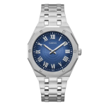 Guess Mens Silver Tone Analog Watch GW0575G4