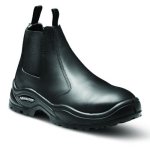 - Zeus - Unisex Fashion - Chelsea Boot - Black - UK 6